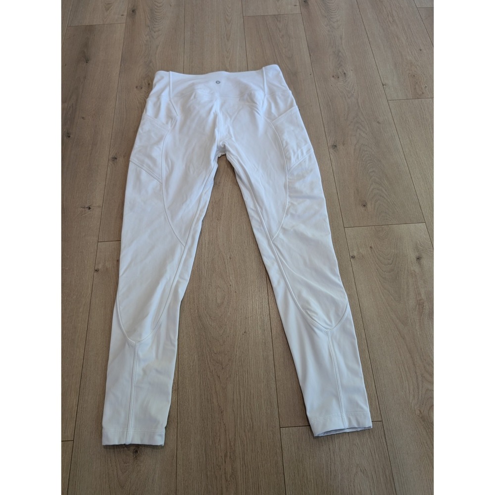 Lululemon All The Right Places Low-Rise Pant II 28" leggings White Size 12